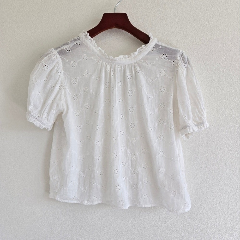 Free People Letters To Juliet Top in White size XS - Picture 11 of 16
